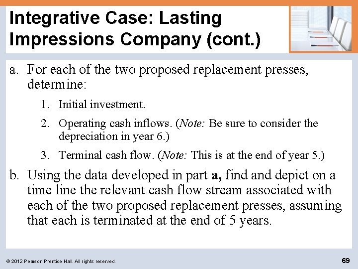 Integrative Case: Lasting Impressions Company (cont. ) a. For each of the two proposed