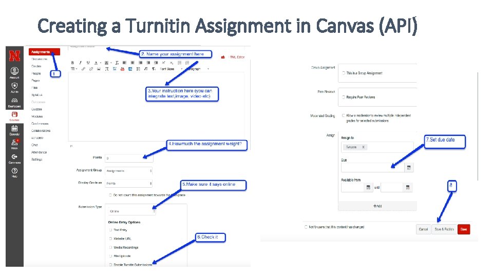 Creating a Turnitin Assignment in Canvas (API) 