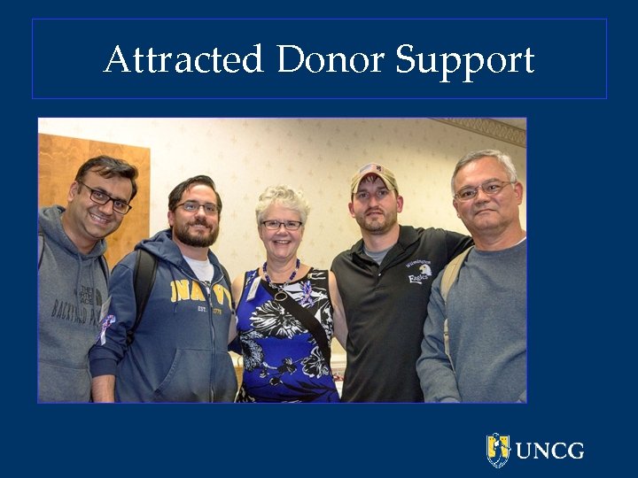 Attracted Donor Support 