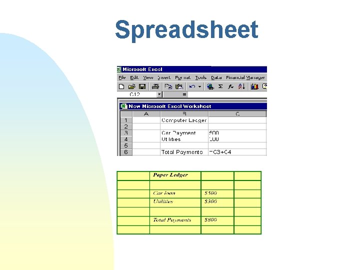 Spreadsheet 