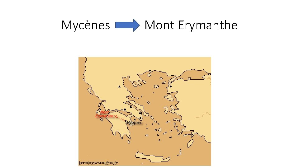 Mycènes Mont Erymanthe 