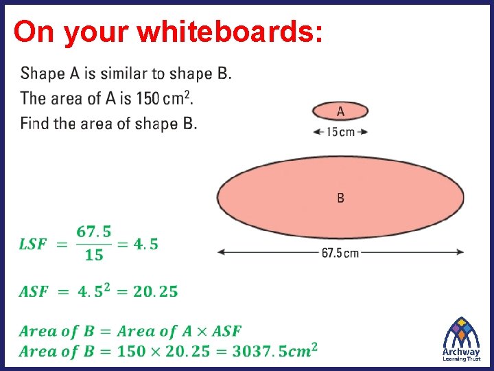 On your whiteboards: 