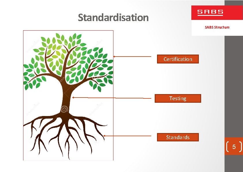 Standardisation SABS Structure Certification Testing Standards 5 