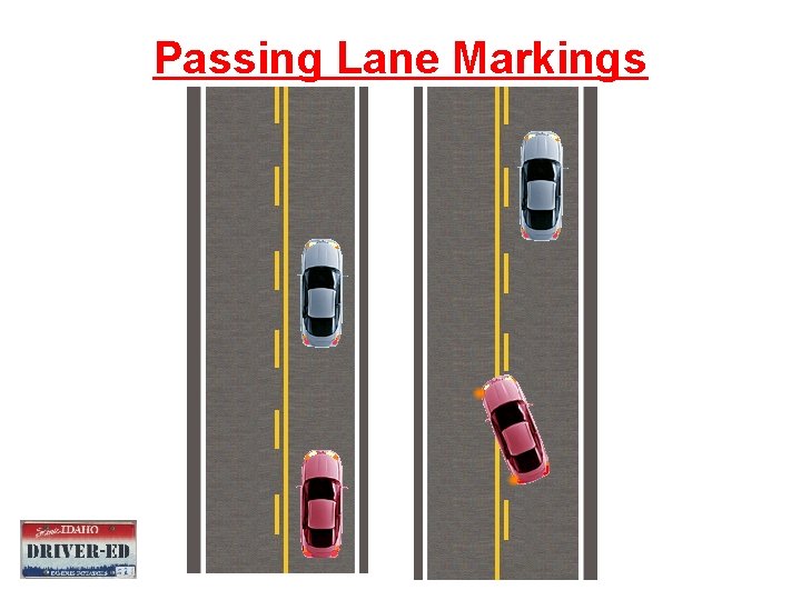 Passing Lane Markings 