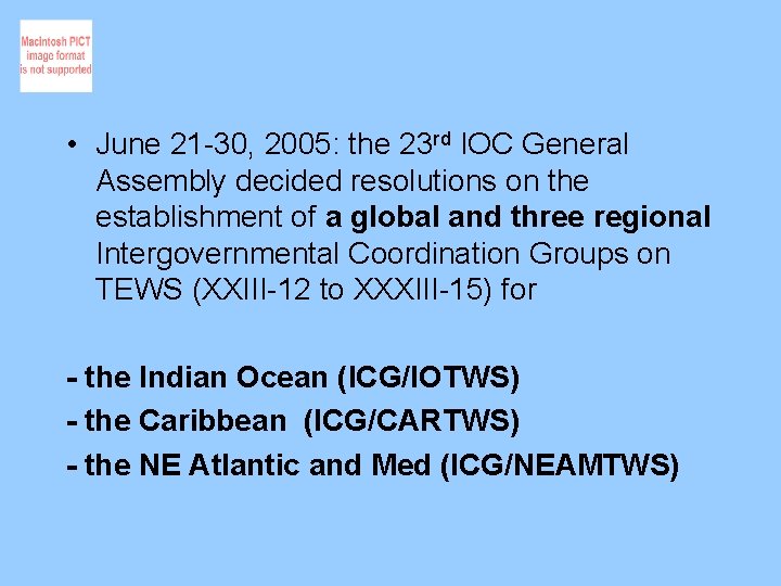  • June 21 -30, 2005: the 23 rd IOC General Assembly decided resolutions