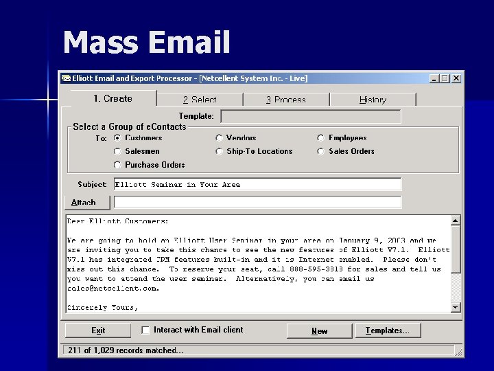 Mass Email 