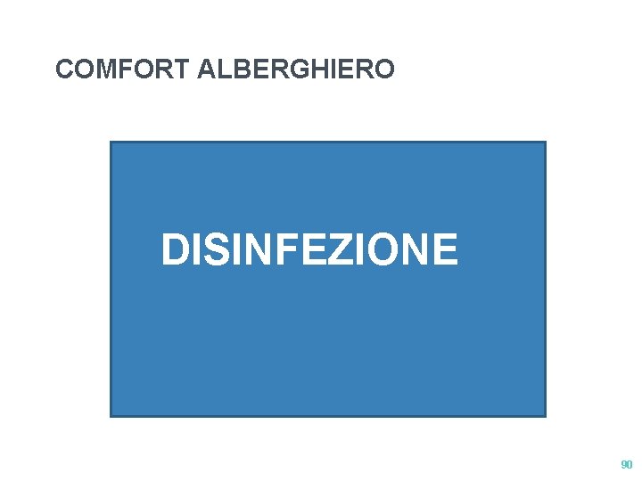 COMFORT ALBERGHIERO DISINFEZIONE 90 COMFORT ALBERGHIERO DISINFEZIONE 90