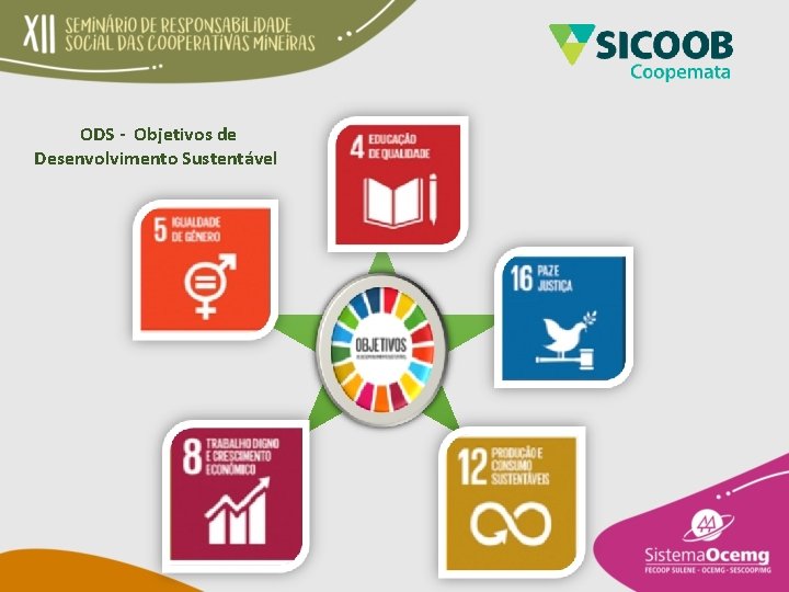 ODS - Objetivos de Desenvolvimento Sustentável 