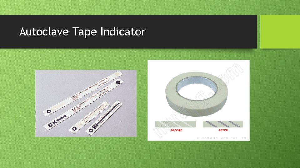 Autoclave Tape Indicator 
