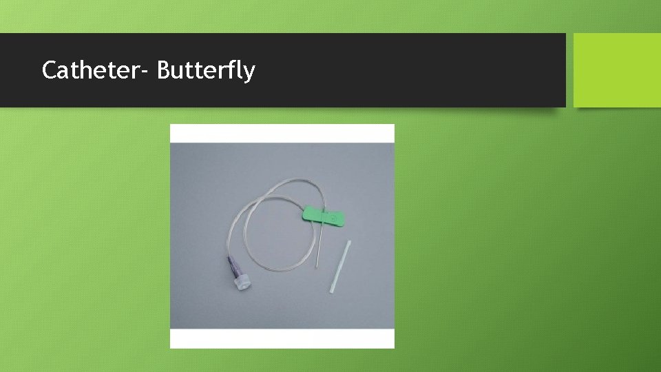 Catheter- Butterfly 