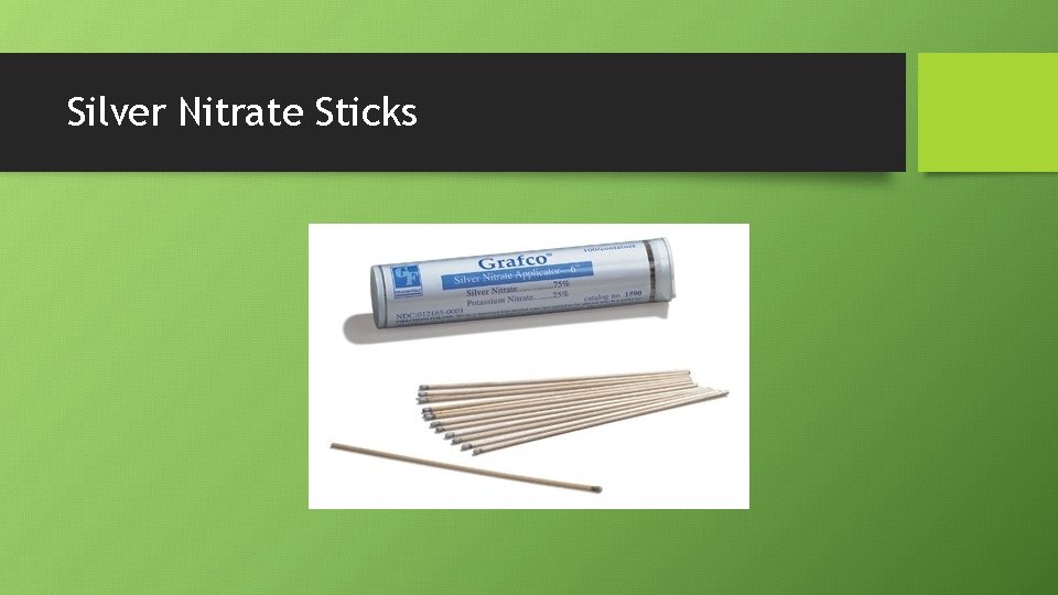 Silver Nitrate Sticks 
