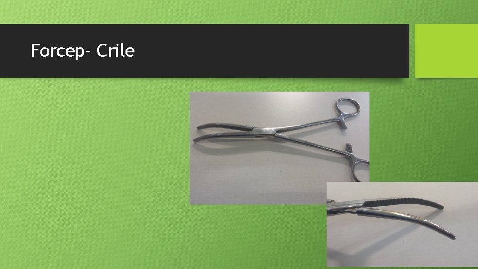 Forcep- Crile 