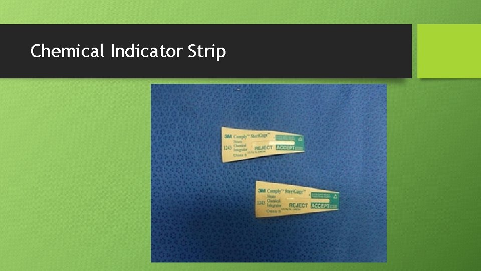 Chemical Indicator Strip 