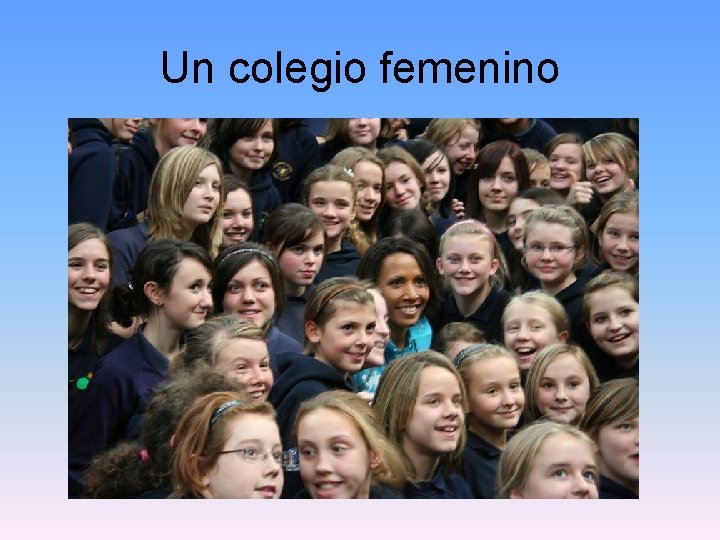 Un colegio femenino 