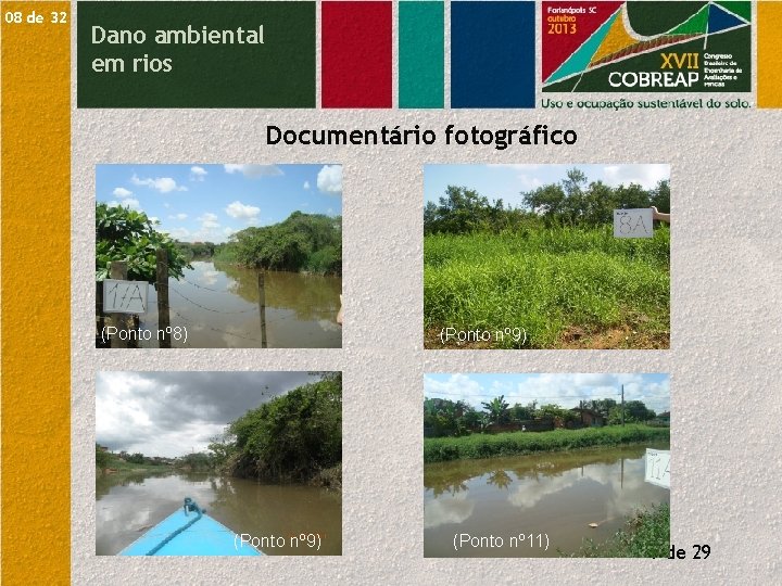 08 de 32 Dano ambiental em rios Documentário fotográfico (Ponto nº 8) (Ponto nº