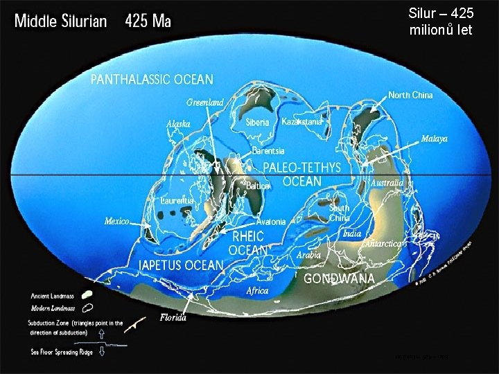 Silur – 425 milionů let 
