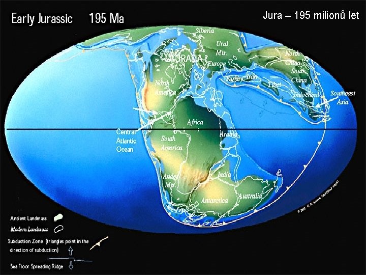 Jura – 195 milionů let 