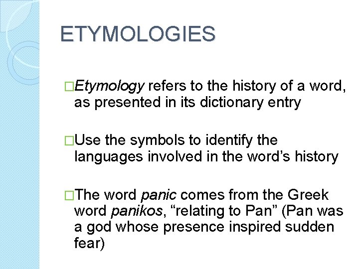 UNIT 1 More Grammar and Style More Vocabulary