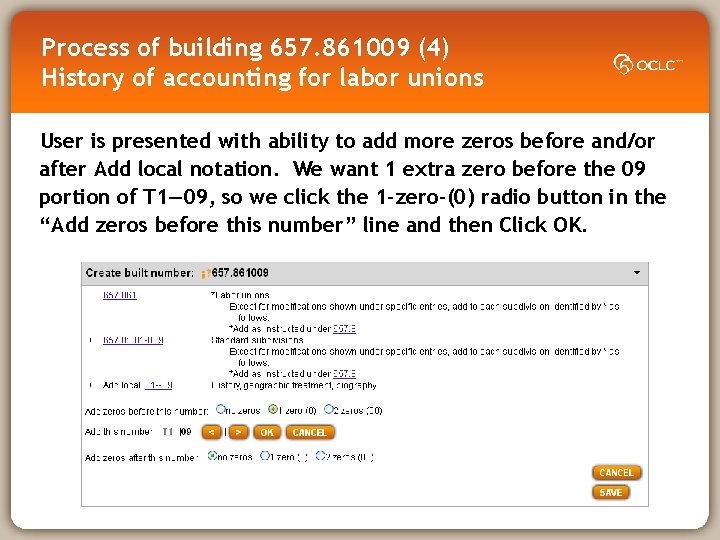 Process of building 657. 861009 (4) History of accounting for labor unions User is