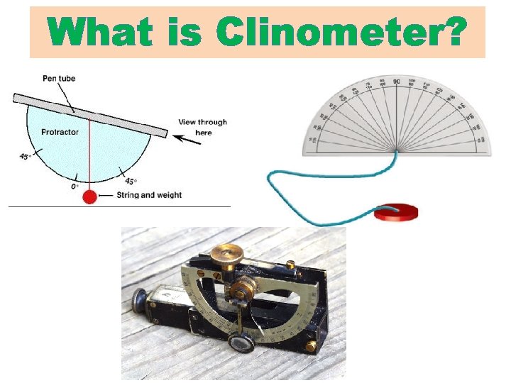 What is Clinometer? 