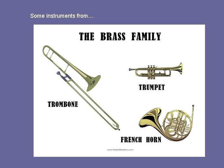 Some instruments from… 