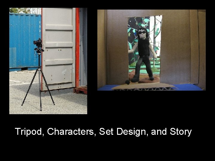 Tripod, Characters, Set Design, and Story 