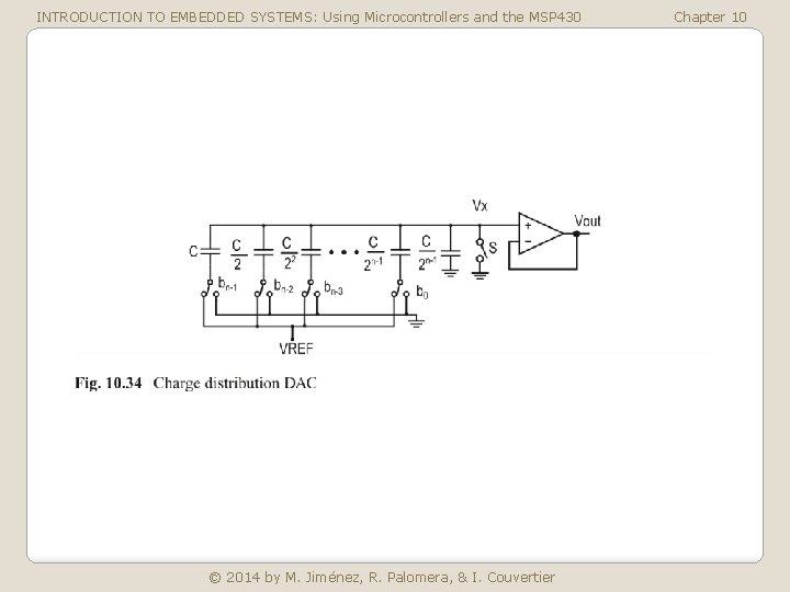 INTRODUCTION TO EMBEDDED SYSTEMS: Using Microcontrollers and the MSP 430 © 2014 by M.