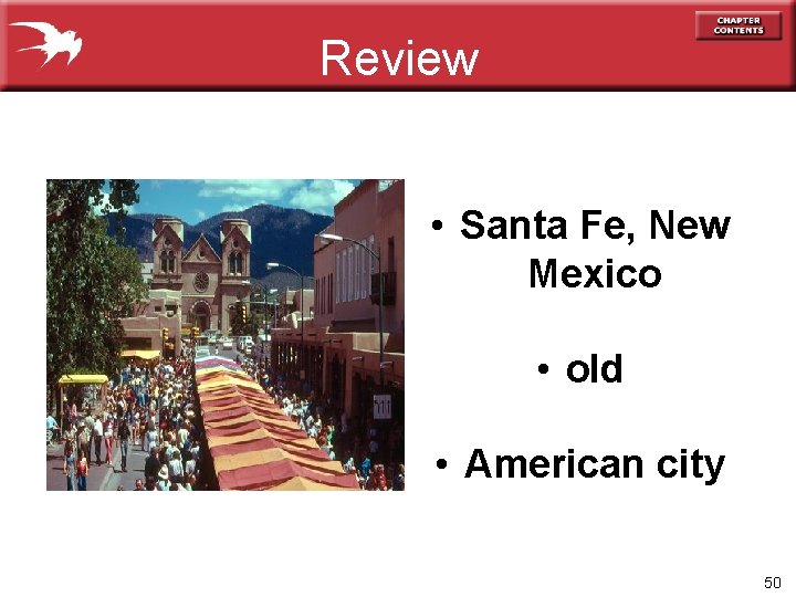Review • Santa Fe, New Mexico • old • American city 50 