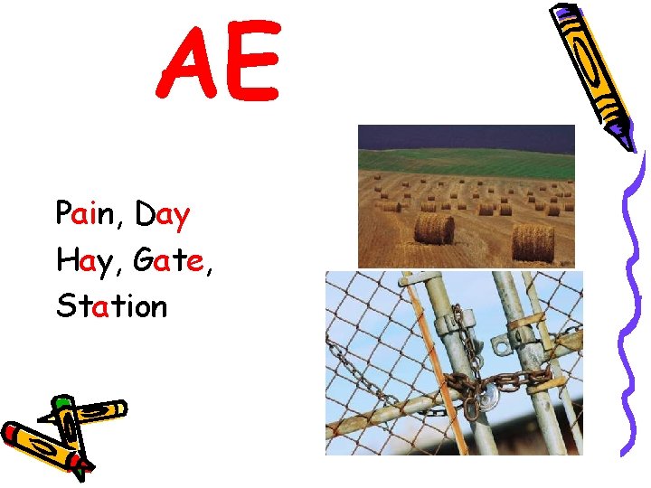 AE Pain, Day Hay, Gate, Station 