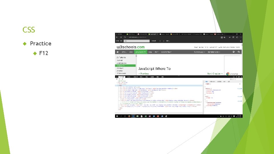 Content HTML Ruby CSS Java Script SQL on