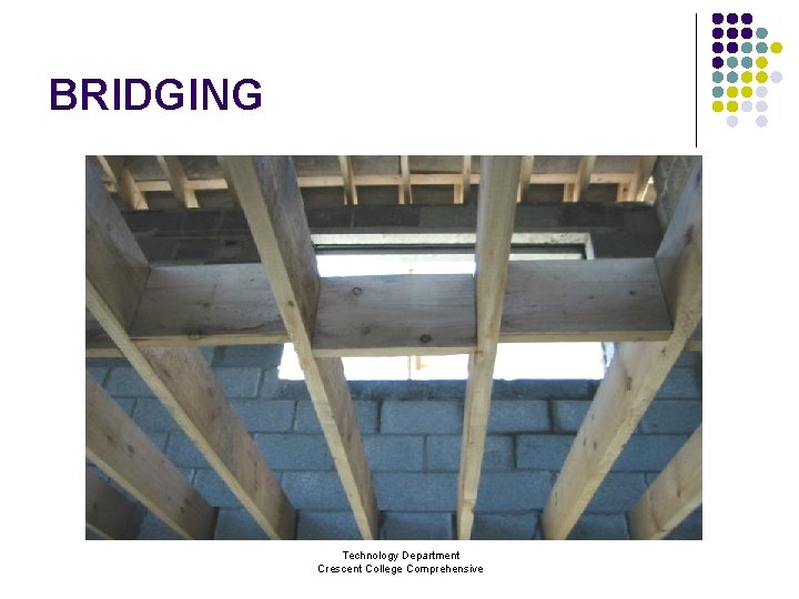 BRIDGING Technology Department Crescent College Comprehensive 