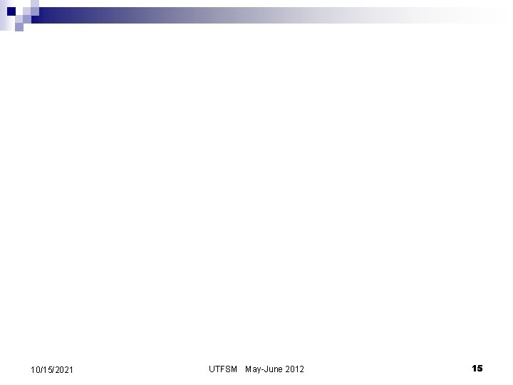 10/15/2021 UTFSM May-June 2012 15 