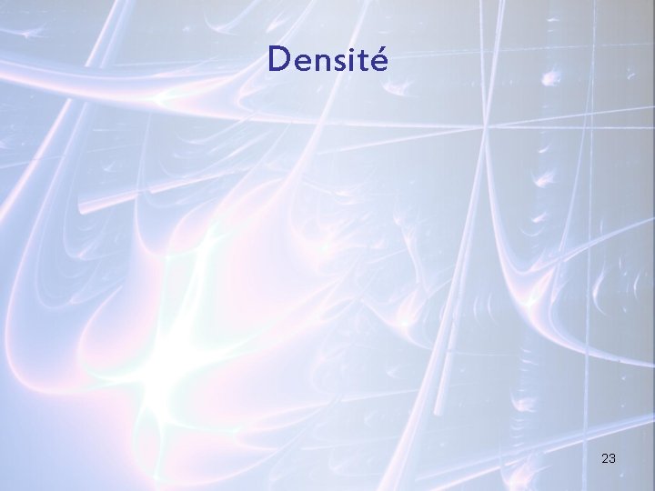 Densité 23 