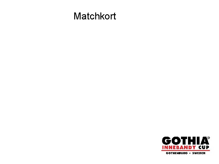 Matchkort 