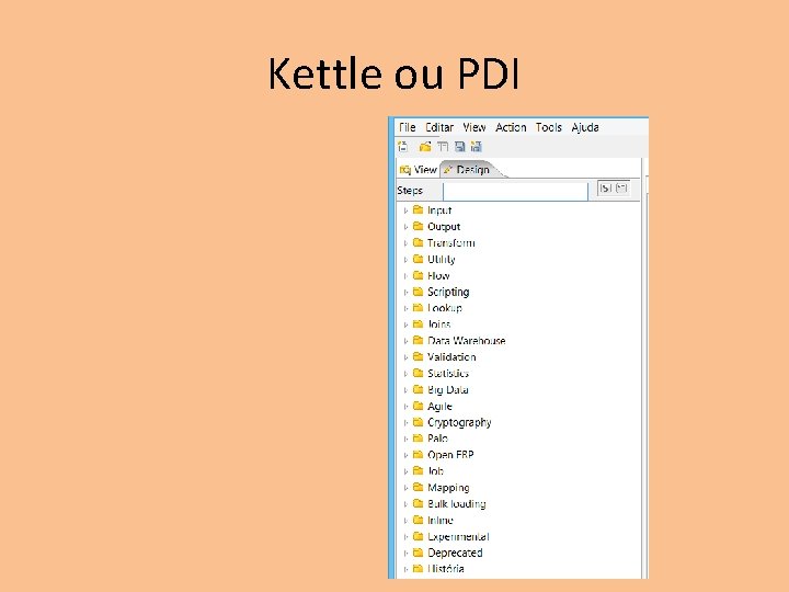 Kettle ou PDI 