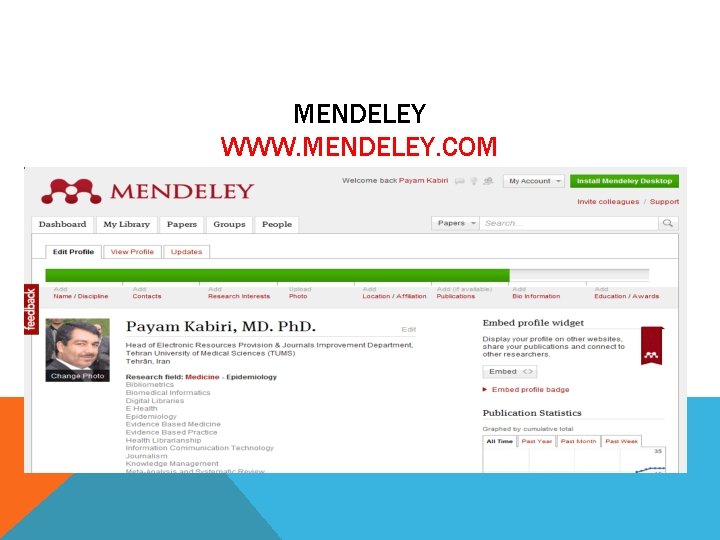 MENDELEY WWW. MENDELEY. COM 