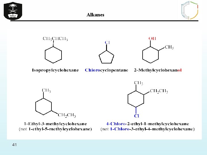 Alkanes 41 