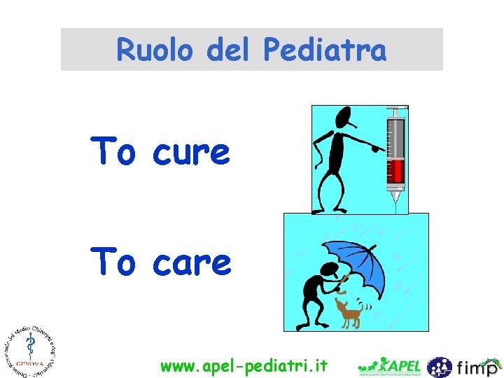Ruolo del Pediatra To cure To care www. apel-pediatri. it 