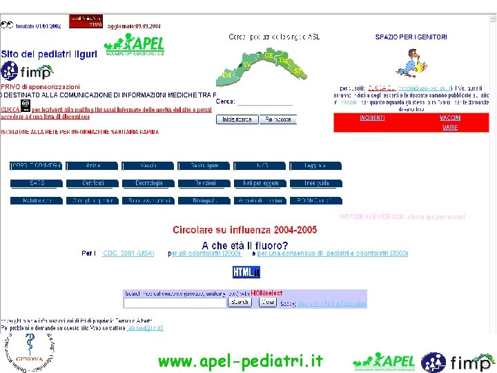 www. apel-pediatri. it 