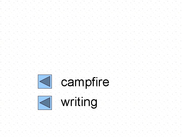 campfire writing 