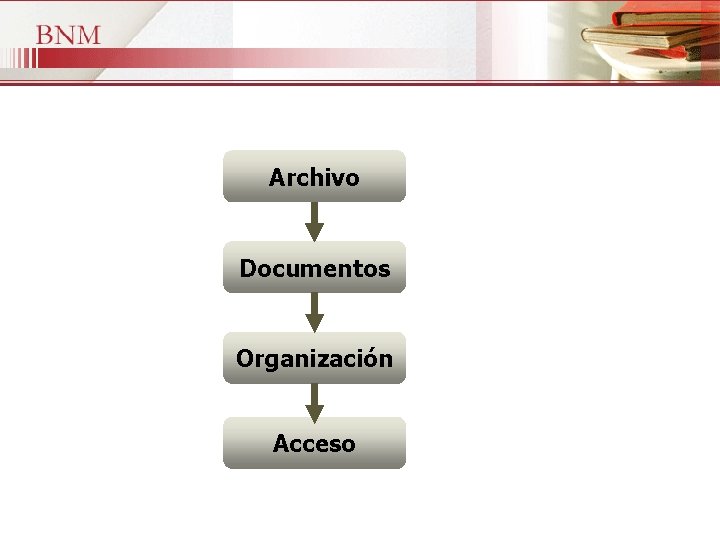 Archivo Documentos Organización Acceso 