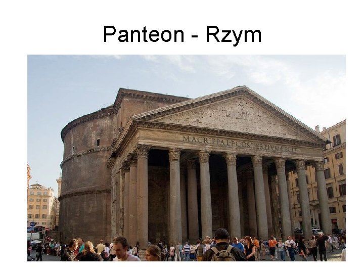Panteon - Rzym 