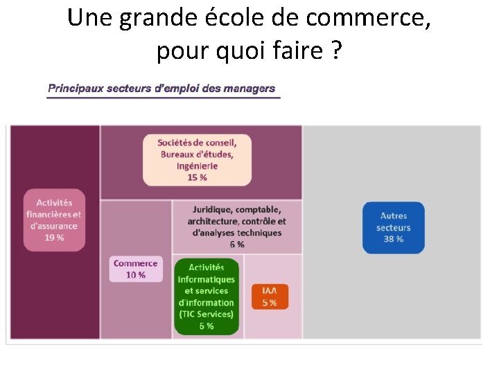 Une grande école de commerce, pour quoi faire ? L’insertion des diplômés 