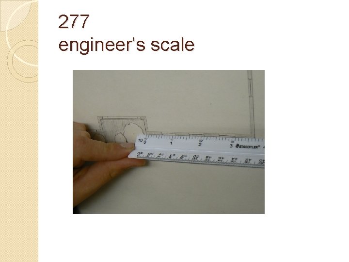 277 engineer’s scale 