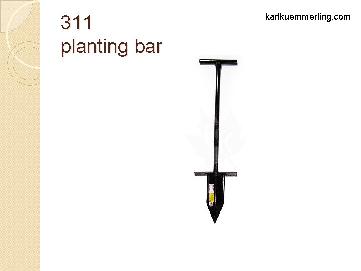 311 planting bar karlkuemmerling. com 