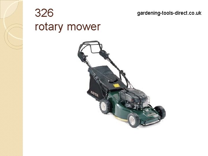 326 rotary mower gardening-tools-direct. co. uk 