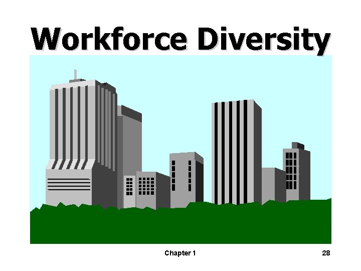 Workforce Diversity Chapter 1 28 