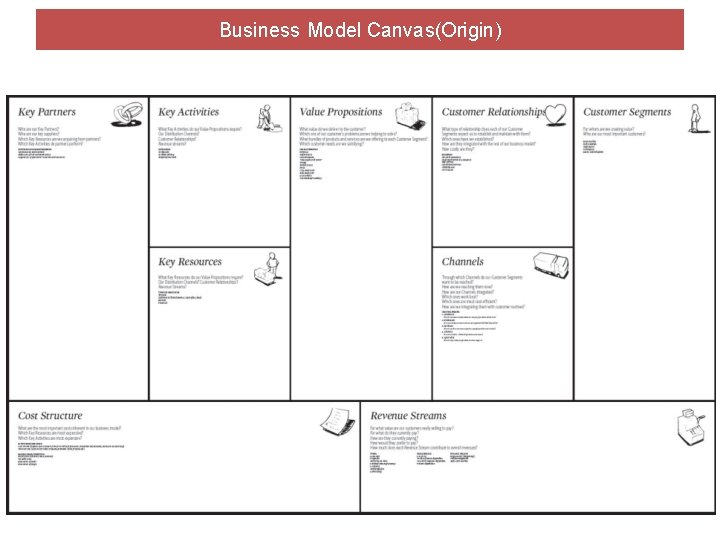 Business Model Canvas(Origin) 