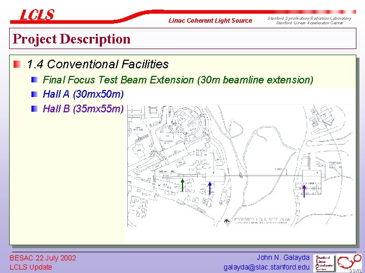 Linac Coherent Light Source Stanford Synchrotron Radiation Laboratory Stanford Linear Accelerator Center Project Description