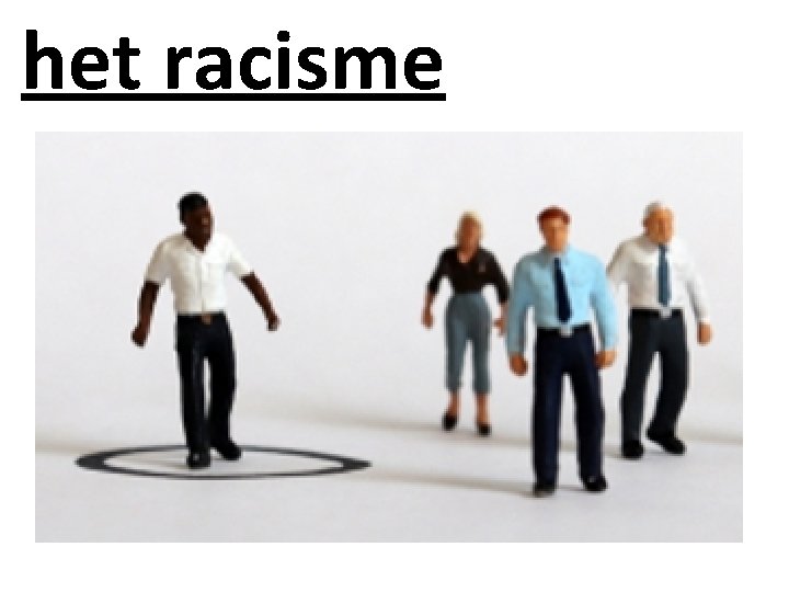 het racisme 